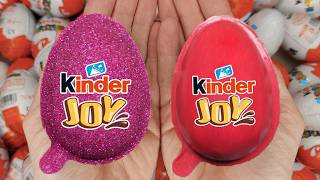 NEW!!! 500 Yummy Kinder Joy Surprise Egg Toys Opening A Lot Of Kinder Joy Chocolate ASMR #6445