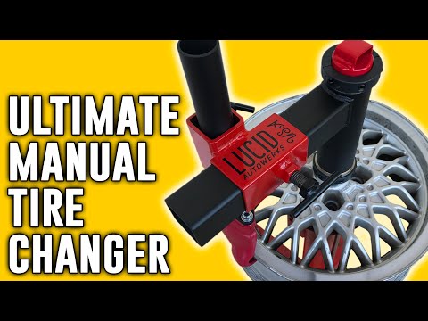 Ultimate Manual Tire Changer Attachment