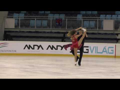 2016 Santa Claus Cup: Alice ROSSI / Marco CILLI (ITA) - ID Advanced Novice, Free dance
