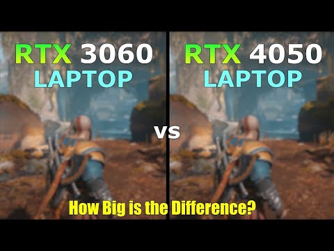 RTX 3060 vs RTX 4050 Laptop - Gaming Test - How Big is the Difference?
