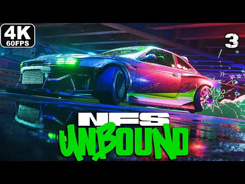 NEED FOR SPEED UNBOUND Gameplay Walkthrough Part 3 - FULL GAME [4K 60FPS] - No Commentary