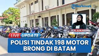 198 Motor Brong Diangkut Plisi saat Razia Digelar di Sejumlah Titik di Batam, Bising Resahkan Warga