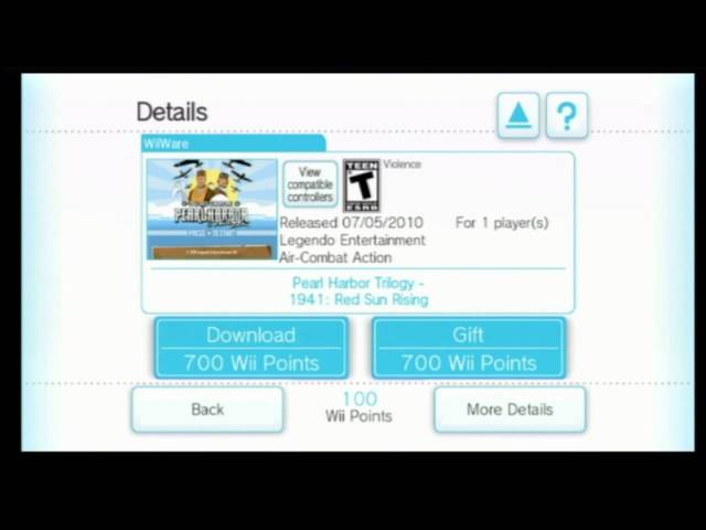 free shop wii
