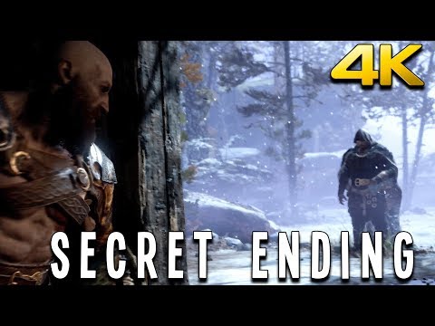 GOD OF WAR 4 THOR SECRET ENDING GAMEPLAY WALKTHROUGH PART 33 (GOD OF WAR 2018 PS4 Pro 4K)