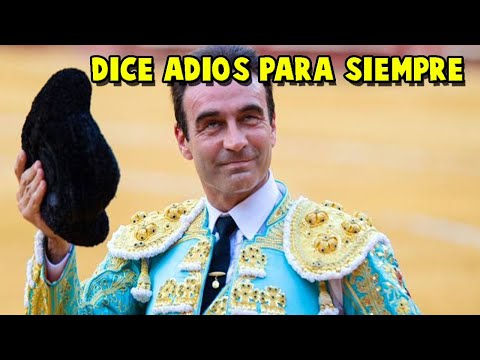 ENRIQUE PONCE DEJA PARA SIEMPRE LOS TOROS ANUNCIANDO SU RETIRADA INDEFINIDA