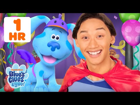 Dress-Up Adventures with Blue! 👗🕵️‍♂️👑 | 1 Hour of Imaginative Fun | Blue’s Clues & You!