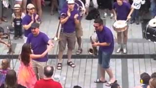 Fat Tuesday Brass band chameleon