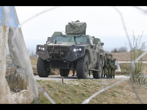 Pripreme pešadijske čete Vojske Srbije za mirovnu operaciju u Libanu