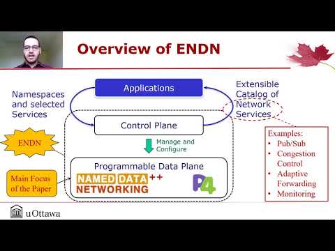 ACM ICN 2020 - ENDN: An Enhanced NDN Architecture with a P4-programmable Data Plane