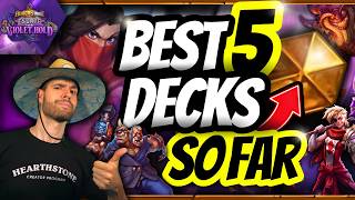 🏆 TOP 5 BEST VIOLET HOLD DECKS SO FAR! Early Meta Report! 🔥