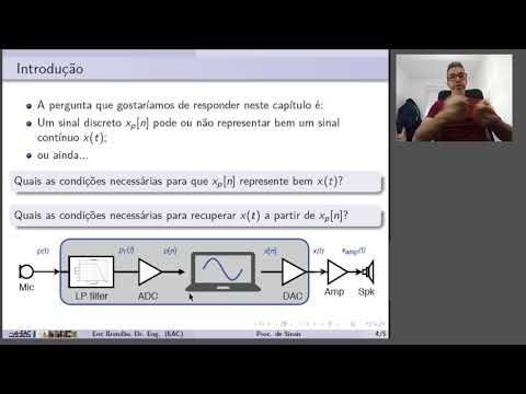 Proc. de sinais - aula 37: Do contínuo ao discreto