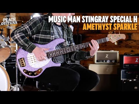 Music Man StingRay Special Collection | StingRay H - Amethyst Sparkle image 12