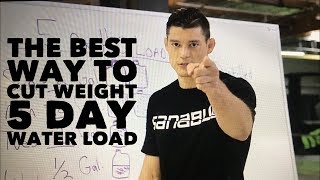 The Best way to Cut Weight -5 Day Water Load