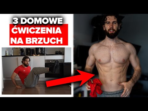 3 domowe ĆWICZENIA NA BRZUCH