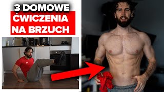 3 domowe ĆWICZENIA NA BRZUCH