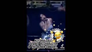 Keyshia Cole Got Out Of Character @ The of Her Concert.