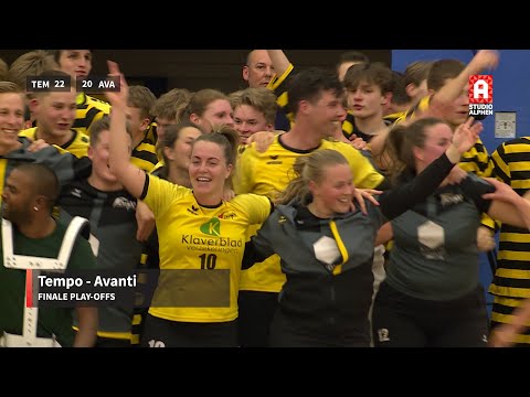 Samenvatting korfbalfinale Tempo - Avanti (zaterdag 9 april)