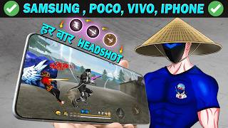 Samsung, Redmi, Poco, Vivo, Iphone All Device New Pro [Secret] Sensitivity | New Headshot Setting ~