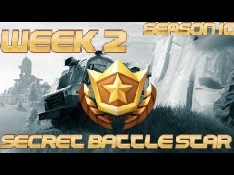 Week 2 Secret Battle Star Location [Season 10]