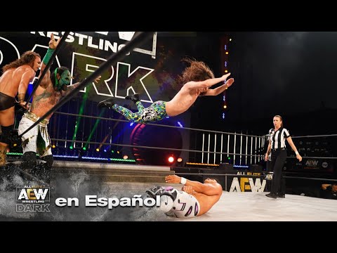 JURASSIC EXPRESS VS LUTHER & SERPENTICO & MAX CASTER | AEW DARK en ESPANOL 6/23/20