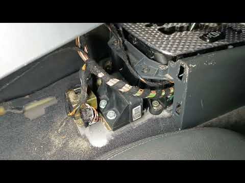 Mercedes SLK W170 WDB170 YAW sensor replacement ABS fault traction fault