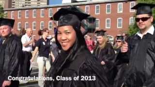 preview picture of video 'Class of 2013, University of New Hampshire's Manchester Campus'