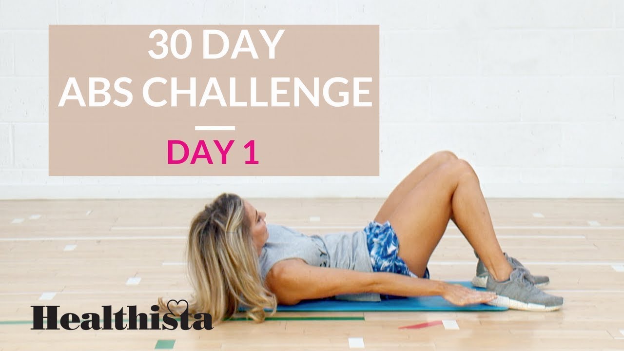 30 Day Abs challenge | Day one