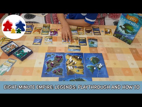 Eight-Minute Empire: Legends - The Kid... plays through (and how to play)