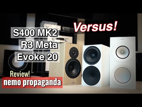 Versus Battle! Dynaudio Evoke 20 vs Buchardt S400 MK2 vs KEF R3 Meta!