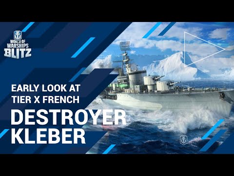 World of Warships Blitz: Early Look At Tier 10 Kléber