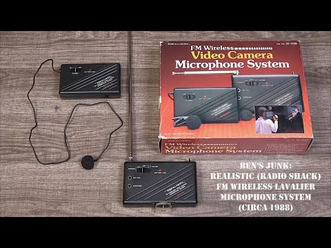 Oddity Archive: Episode 256.5 – Ben’s Junk: Realistic FM Wireless Lavalier Microphone (Circa 1988)