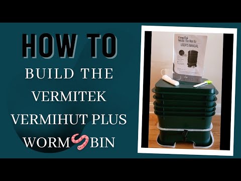 How to Build VermiTek VermiHut Worm Bin 🪱 And Tips to Keep Your Worms Happy