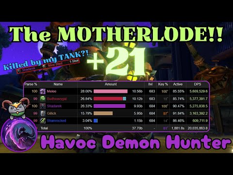 The MOTHERLODE!! +21 | Assassinated by my TANK!? | Rank 1 Havoc World | TWW Season 2