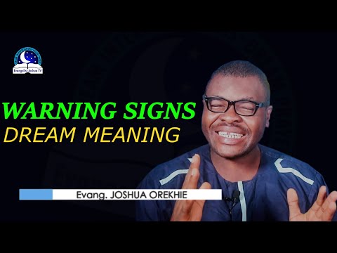 Warning Signs Dream Meaning - Biblical Interpretation and Symbolism