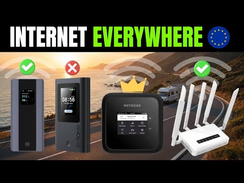 ✅ 7 Best Portable WiFi Hotspots in Europe [2026] 📶 5G Routers for Travel, Work & Gaming