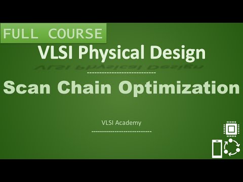 PD Lec 35 - Scan Chain Optimization | VLSI | Physical Design
