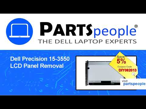 Dell Precision 15-3550 (P80F002) LCD Panel How-To Video Tutorial