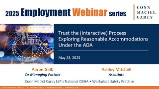 Trust the (Interactive) Process: Exploring Reasonable Accommodations Under the ADA