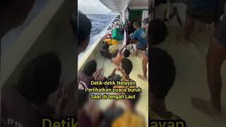 Download lagu Detik-detik Nelayan perlihatkan cuaca buruk Saat ditengah Laut #viral #detikdetik #viralshort #detik mp3