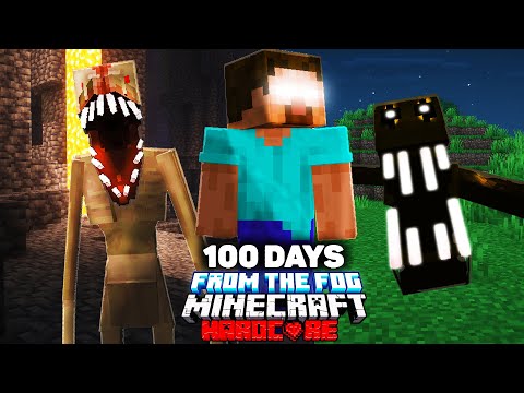 Surviving 100 Days in Minecraft Hardcore From The Fog