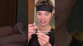 Trying viral Korean Skincare: PEACH &amp; LILY’s WILD DEW🇰🇷 #shorts #skincare