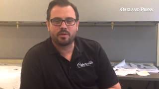 Mark Flora talks about the new Crispelli's location.