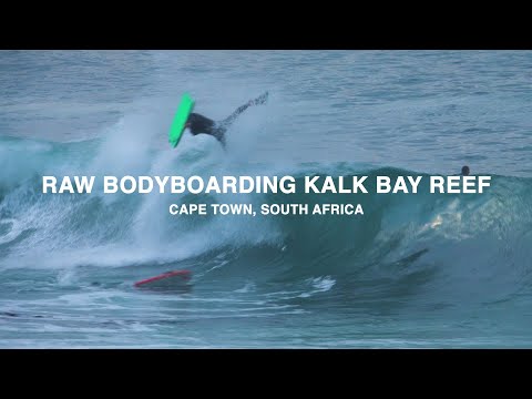 RAW bodyboarding KALK BAY REEF 2023