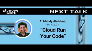 A.Mahdy Abdelaziz: Cloud Run Your Code