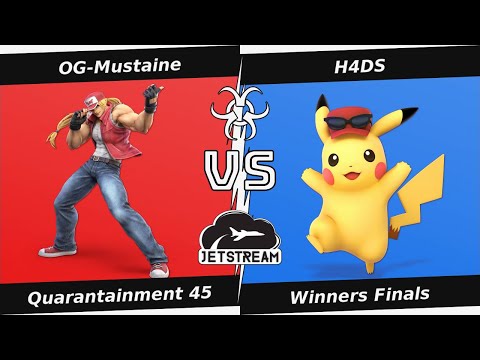 Quarantainment 45 Winners Finals - OG-Mustaine (Terry) Vs. H4DS (Pikachu) Smash Ultimate - SSBU