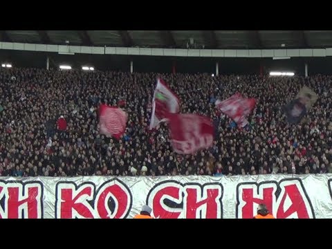 NAJJAČE DO SADA!!! Delije - Po zimi, kiši... | Crvena zvezda - CSKA Moscow 0:0