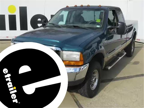 How to Install the Westin Premier Oval Tube Steps on a 2000 Ford F-250 and F-350 Super Duty
