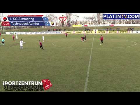 11.03.17 Simmeringer SC -  Technopool Admira  - Highlight  (2. Halbzeit / 72:34) am 11.03.2017 16:31