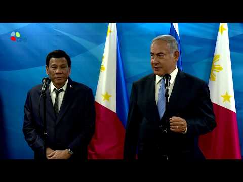 PM Netanyahu meets with Philippines President Duterte