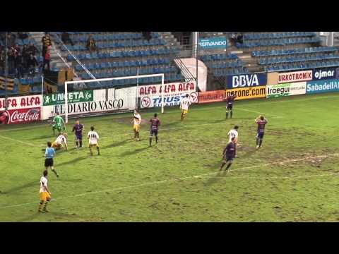 EIBAR 0-1 BARAKALDO Resumen del partido. Jornada 24 Grupo II Segunda B.